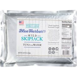 Blue Harbor Pole and Line Skipjack Tuna in Water, 43 Ounces, 6 Per Case | SKU: 736716 | UPC: 080000521286