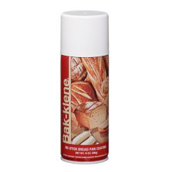 Bak-Klene Bread Bakery Pan Spray Aerosol, 14 Ounces, 6 Per Case | SKU: 303935 | UPC: 080378143356 | GTIN: 10080378143353