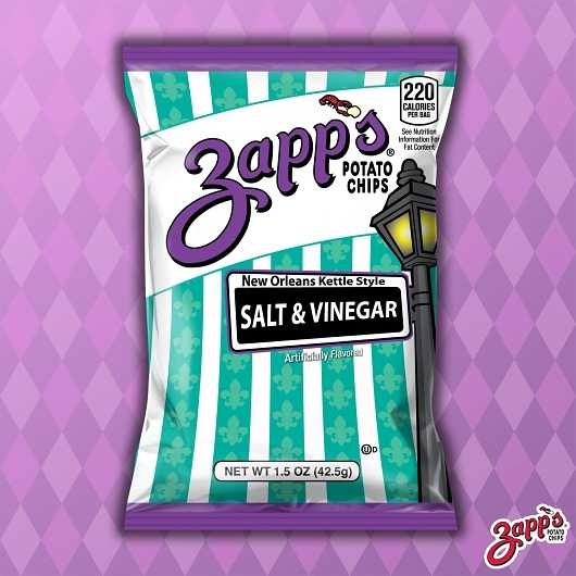 Zapp s Potato Chips Salt & Vinegar, 1.5 Ounces, 60 Per Case | SKU: 729504 | UPC: 083791061573