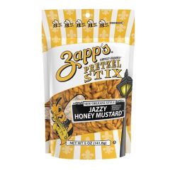 Utz Jazzy Honey Mustard Pretzel Stix Pouch, 5 Ounce, 8 Per Case | SKU: 756908 | UPC: 083791273099