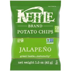 Kettle Foods Chips Jalapeno, 1.5 Ounces, 24 Per Case | SKU: 552921 | UPC: 084114122797