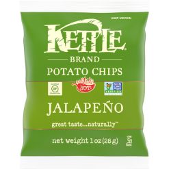 Kettle Foods Jalapeno Potato Chip, 1 Ounces, 72 Per Case | SKU: 537369 | UPC: 084114120793