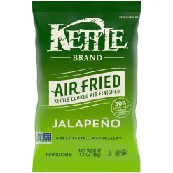 Kettle Foods Air Fried Jalapeno Potato Chips Snack Bag, 1.7 Ounce, 6 Per Case | SKU: 771853 | UPC: 084114901903