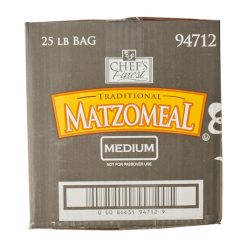 Chef s Finest Medium Matzoh Meal, 25 Pound | SKU: 501128 | UPC: 086631947129