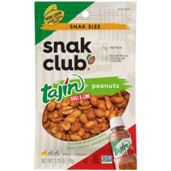 Snak Club Tajin Classico Peanuts, 2.75 Ounce, 6 Per Case | SKU: 700623 | UPC: 087076896409