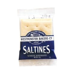 Westminster Saltines Crackers 0.21 Ounces, 2 Per Box, 500 Per Case | SKU: 608822 | UPC: 093215040053