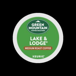 Green Mountain Coffee K-Cup Pod Lake & Lodge, 24 Count, 4 Per Case | SKU: 699185 | UPC: 099555065237