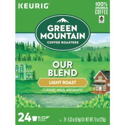 Green Mountain Coffee K-Cup Pod Our Blend, 24 Count, 4 Per Case | SKU: 699181 | UPC: 099555065701