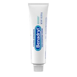 Benadryl Topical Extra Strength Cream, 1 Ounce, 6 Per Pack, 4 Per Case | SKU: 458543 | UPC: 312547171670