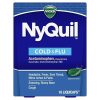 Vicks Nyquil Liquicaps, 16 Count, 6 Per Pack, 4 Per Case | SKU: 546411 | UPC: 323900014398