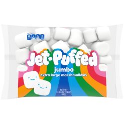 Kraft Jet-Puffed Jumbo Marshmallow, 1.5 Pound, 8 Per Case | SKU: 561998 | UPC: 600699001656