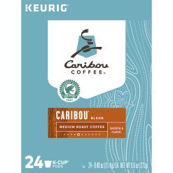 Caribou Coffee K-Cup Pod Caribou Blend, 9.6 Ounce, 4 Per Case | SKU: 699164 | UPC: 611247376706