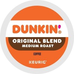 Dunkin Donuts Original Blend Medium Roast K-cup Coffee, 22 Count, 4 Per Case | SKU: 779679 | UPC: 611247403150