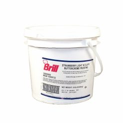 Brill Strawberry Buttercreme Frosting, 24 Pounds | SKU: 662060 | UPC: 632210000633