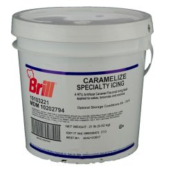 Brill Caramelize Specialty Icing, 21 Pound | SKU: 654286 | UPC: 632210027647