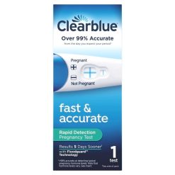 Clearblue Pregnancy Test Visual, 1 Count, 6 Per Pack, 4 Per Case | SKU: 576808 | UPC: 633472600050