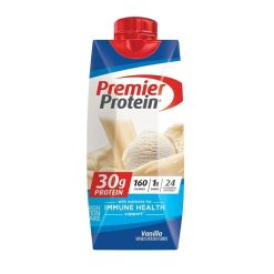 Premier Protein Vanilla Protein Shake, 11 Fluid Ounce, 12 Per Case | SKU: 661253 | UPC: 643843713944