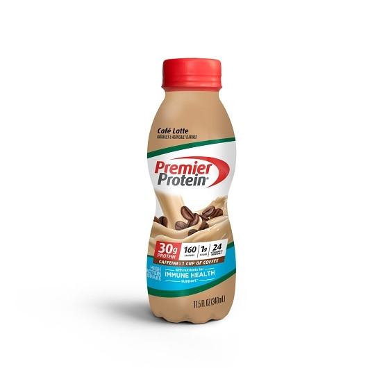 Premier Protein Cafe Latte Protein Shake, 11.5 Fluid Ounce, 12 Per Case | SKU: 713047 | UPC: 643843717881