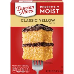 Duncan Hines Classic Yellow Cake Mix, 15.25 Ounce, 12 Per Case | SKU: 619871 | UPC: 644209307494