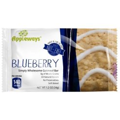Appleways Whole Grain Blueberry Oatmeal Bar, 1.2 Ounce, 216 Per Case | SKU: 716434 | UPC: 675825706002 | GTIN: 00675825706002