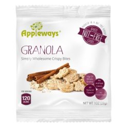 Appleways Individually Wrapped Granola Crispy Bites, 1 Count, 108 Per Case | SKU: 677126 | GTIN: 00675825716001