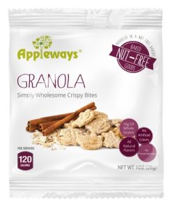 Appleways Individually Wrapped Granola Crispy Bites, 1 Count, 108 Per Case | SKU: 677126 | GTIN: 00675825716001