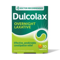 Dulcolax Stimulant Laxative Tablets, 10 Count, 6 Per Pack, 6 Per Case | SKU: 738729