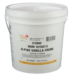 Henry And Henry Alpine Vanilla Crème, 38 Pounds | SKU: 603169 | UPC: 684766312814
