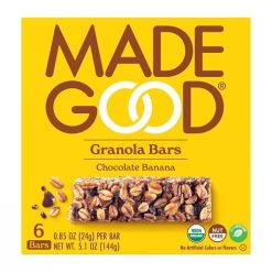 Madegood Chocolate Banana Granola Snack Bar, 0.85 Ounces, 6 Count, 6 Per Case | SKU: 716151 | UPC: 687456213088
