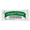 Portion Pac Chopped Onions, 9 Gram Packet (Pack of 200) | SKU: 248232 | UPC: 716037955700