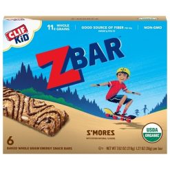 Clif Zbar Smores Energy Bar, 7.62 Ounce, 9 Per Case | SKU: 675077 | UPC: 722252960191