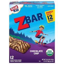 Clif Zbar Chocolate Chip Energy Bar, 1.27 Ounce, 72 Per Case | SKU: 777037 | UPC: 722252194237