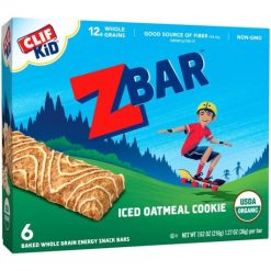 Clif Zbar Iced Oatmeal Cookie, 7.62 Ounces, 9 Per Case | SKU: 675078 | UPC: 722252960207