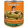 La Morena Pickled Whole Jalapeno, 108 Fluid Ounces, 6 Per Case | SKU: 708003 | UPC: 727452000111
