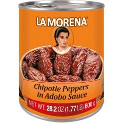 La Morena Chipotle Peppers, 28 Fluid Ounces, 12 Per Case | SKU: 708007 | UPC: 727452000616