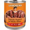 La Morena Chipotle Pepper In Adobo Sauce, 7 Ounces, 24 Per Case | SKU: 708026 | UPC: 727452002702