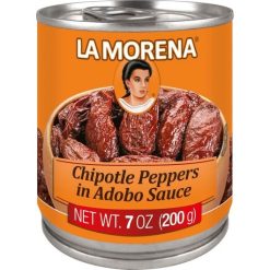 La Morena Chipotle Pepper In Adobo Sauce, 7 Ounces, 24 Per Case | SKU: 708026 | UPC: 727452002702