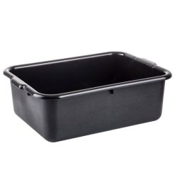 Tablecraft 7 Inch Black Tote Box, 12 Each | SKU: 380228