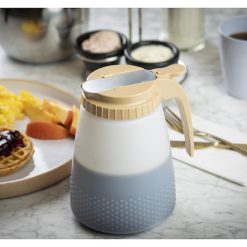 Tablecraft 48 Ounce Almond Top Polyethylene Dispenser, 6 Each | SKU: 496978