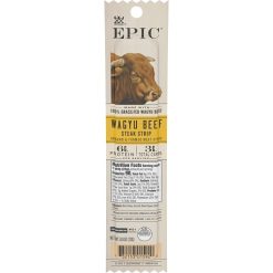 Epic Wagyu Beef Strip, 0.8 Ounce, 20 Per Pack, 4 Per Case | SKU: 663541 | UPC: 732153029613