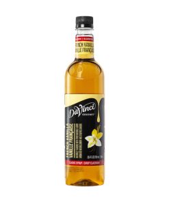Davinci Gourmet French Vanilla Syrup, 750 ml, 12 Per Case | SKU: 698657 | UPC: 737384100582