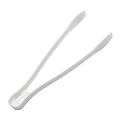 Wna-Caterline Pack Small Tong 9 Inch White Serving Utensil, 48 Each | SKU: 659134 | UPC: 737734002177