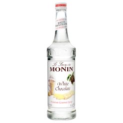 Monin White Chocolate Syrup, 750 Milileter, 12 Per Case | SKU: 416962 | UPC: 738337056772