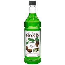 Monin Premium Kiwi Syrup, 1 Liter, 4 Per Case | SKU: 399086 | UPC: 738337060779