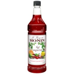 Monin Red Sangria Mix Syrup, 1 Liter, 4 Per Case | SKU: 399095 | UPC: 738337061127