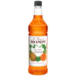 Monin Rock Melon Cantaloupe Syrup, 1 Liter, 4 Per Case | SKU: 502186 | UPC: 738337882951