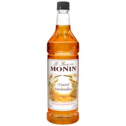Monin Toasted Marshmallow Syrup, 1 Liter, 4 Per Case | SKU: 501756 | UPC: 738337883320