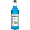 Monin Blue Cotton Candy Syrup, 1 Liter, 4 Per Case | SKU: 522704 | UPC: 738337884368