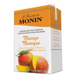 Monin Mango Fruit Smoothie Mix, 46 Fluid Ounces, 6 Per Case | SKU: 558247 | UPC: 738337885709