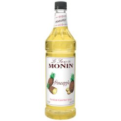 Monin Pineapple Syrup, 1 Liter, 4 Per Case | SKU: 704905 | UPC: 738337886843